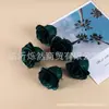 Atacado do Fabricante Rosa Azul Dourado Encantadora Cristal Artificial Flor de Rosa 520 Dia dos Namorados Chinês Flor Artificial Decoração de Casamento