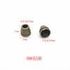 Botón DIY botón accesorios de ropa reloj de pared de metal cuerda para colgar hebilla hebilla cabeza de cuerda cabeza de cuerda de cintura cabeza de cuerda de sombrero
