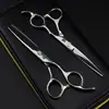 Tijeras Yang de 6.0 pulgadas Tijeras de Peluquería Tijeras de Barbero Tijeras Planas Tijeras para Flequillo Tijeras Deslizantes