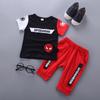 Traje de niño para niño cuello redondo manga corta Araña ropa de verano 2023 camiseta de bebé de dibujos animados casual moderna camiseta coreana