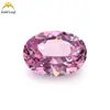 Cultivo de laboratorio de zafiro ovalado cultivo de huevo tesoro rojo en forma de huevo cultivo de tesoro de color piedra desnuda multicolor fabricantes al por mayor