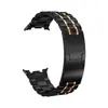 Adecuado para Samsung Watch8/9 Nueva Correa de Acero Inoxidable de Cinco Eslabones Correa de Reloj Watch8 Classic de Cinco Eslabones