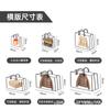 Bolsa de Regalo Ropa Bolsa de Papel Kraft Bolsa de Compras Bolsa de Mano para Tienda de Ropa de Alta Gama Impresión Estampado en Caliente Cartón Blanco Engrosado Bolsa de Papel