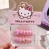 Uñas Artísticas Portátiles para Niños Populares Parche de Uñas Artísticas Removible para Niñas Pequeñas Uñas Postizas Lindas de Dibujos Animados Dulces para Niños Grandes