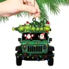 Grinch Transfronterizo Acrílico Fiesta Niños Decoraciones Adornos de Navidad Árbol de Navidad Plano Colgante Decoraciones Festivas