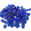 Grava de Vidrio de Colores, Arena de Vidrio, Cuentas de Vidrio Rojas, Amarillas, Azules, Verdes, Grava de Cristal, Decoración para Acuario, Agregado para Piso