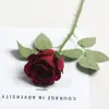 Flor Artificial Nueva Flor Individual de Rosa Flor de Boda Ramo de Flores Falsas Decoración de Flor de Seda de Alta Calidad Floricultura Suave