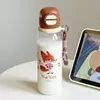 Precio Especial de LiquidaciónTaza Térmica para Hombres y Mujeres, Elegante Taza de Agua para Estudiantes y Niños, Botella Térmica Portátil, Taza Popular de Internet
