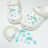 Charms para Sapato Clog Sonho do Oceano Pérola Versátil Concha Estrela do Mar Acessórios Decorativos DIY Removíveis Praia Ins