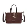 Bolsa tote de veludo de alta qualidade, estilo retrô coreano, para mulheres, nova coleção 2026, artística e fashion, grande capacidade, bolsa de ombro e bolsa transversal