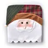 Funda de Silla de Navidad Nueva Transfronteriza Decoraciones de Navidad para Personas Mayores Muñeco de Nieve Reno Artículos de Uso Diario Decoración para el Respaldo de la Silla