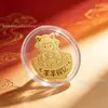 Pegatinas para Teléfono de Oro Puro 999 del Año de la Oveja, Pequeñas Pegatinas de Pan de Oro, Productos de Atracción para Transmisiones en Vivo de Tienda, Regalos de Fábrica