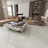 Engenharia Personalizada 600x1200 Sala de Estar Sala de Jantar Decoração de Casa Piso com Esmalte de Cera de Abelha Corpo Ultra Branco Azulejos de Mármore com Esmalte Doce