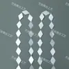 Adereços de Casamento Decoração de Casamento Dourado Prata Vermelho Azul Cor Champagne Lantejoulas Laser Cortinas de Fio