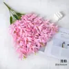 Novo Modelo Estilo Europeu Buquê Grande Flor de Abacaxi com 5 Galhos, Flores Artificiais de Seda para Cerimônia de Casamento, Decoração de Casa, Flores Artificiais, Flores Artificiais