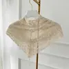 Novo cachecol triangular de crochê vazado para mulheres, versátil, emagrecedor, perfeito para férias, viagens, sessões de fotos, proteção solar e para adicionar um toque de sofisticação e modernidade