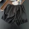 9355 Calças de Segurança Anti-reflexo Calças Culotte Calças de Casa Calças Triplas Leggings Shorts Soltos para Casa