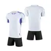 Conjunto de Uniforme de Fútbol Nuevo, Hecho a Medida en Tallas Grandes, de Manga Corta, Mismo Estilo para Adultos y Niños, Playeras de Fútbol, Uniformes de Entrenamiento, Uniformes de Equipo, Ropa Deportiva