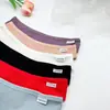 Tanga de algodão canelado nova transfronteiriça feminina sexy cintura baixa comércio exterior calça T fábrica direta respirável lingerie feminina