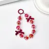 Cadena de Muñeca con Cuentas para Año Nuevo Lanyard para Teléfono Móvil Pulsera Galvanizada para Mujer Cadena Colgante de Muñeca de Alta Gama Tendencia