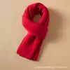 Cachecol Tricotado 100% Caxemira Pura com Listras Finas, Unissex, Cor Sólida, Aquecedor de Pescoço Versátil, Xale de Proteção para o Pescoço