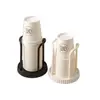 Dispensador de Copos Descartáveis Doméstico de Luxo Leve Suporte de Copo para Mesa Suporte de Copo de Papel sem Furo Rack de Armazenamento Criativo para Bandeja de Chá