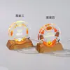 Novos Enfeites de Mesa de Halloween Transfronteiriços Decoração de Feriado de Cristal Luz Noturna Artesanato de Cristal de Halloween