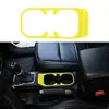 Adequado para modelos Jeep Wrangler 18-24, acessórios decorativos de capa para porta-copos em ABS modificado