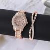 Una generación de reloj de pulsera para mujer con temperamento de pelo, banda de acero, reloj de moda, simple, tendencia, reloj de cuarzo para mujer, pulsera, traje