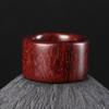 Incienso Jiangzhen sándalo verde ébano sándalo rojo sándalo de sangre anillo llave regalo chino juego de texto artesanía piezas pequeñas para jugar