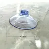 Fornecer vários estilos de ventosa pequena de cabeça de cogumelo transparente de vidro, acessórios de produto, material de silicone, ventosa de plástico