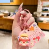 Nuevo llavero de bikini de resina, lindo colgante de bolsa de pareja de dibujos animados Bob Esponja y Patricio Estrella, pequeño regalo