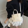 Bolsos Nuevos para Mujer, Modernos y Elegantes, Bolsos Tote de Gran Capacidad, Bolsos Cubo Portátiles Modernos y Sencillos, Bolsos de Hombro Sencillos