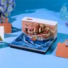 Presentes Criativos Populares Culturais e Criativos Transfronteiriços Navio Pirata Escultura de Papel Calendário Decoração de Casa Ornamento de Mesa 3D Pop-Up Notas Adesivas