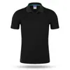 Roupas de Trabalho de Verão em Seda Gelo Camisas Polo Personalizadas Roupas de Trabalho de Manga Curta para Funcionários Camisetas Algodão Puro Camisas Culturais Estampadas com Logo Bordado