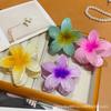 2024 Nuevo Color Dopamina Flor de Huevo Pinza de Agarre Temperamento Flor para el Cabello para la Cabeza Pinza de Tiburón Pasador