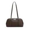 Bolsa de Cuero para Bolos Modelo Nuevo 2026 Transfronteriza para Mujer, Bolso de Mano de Moda Bolso Tote, Bolso Boston para Hombro o Axila de Viaje