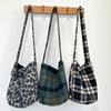 2026 Bolso Sencillo Estilo Chica Caliente Estampado de Leopardo Otoño e Invierno Nuevo Bolso Tote Estampado de Leopardo Bolso de Hombro Estilo Perezoso para Mujer