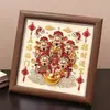Dios de la Riqueza Bendición de la Fortuna Serie Pintura de Perlas DIY Vestíbulo Festivo Sala de Estar Año Nuevo Mesa Decorativa Pintura Adorno