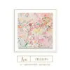 Sonho Floral Estilo Americano Creme Pintura Decorativa para Sala de Estar Praça ao Lado da Cama Pintura a Óleo Pura Feita à Mão Mural 3D