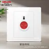 Panel de enchufe e interruptor Delixi placa grande cinco orificios pared aire acondicionado con lámpara tipo 86 16 A instalación empotrada 501 blanco