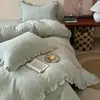 Juego de Sábanas Ajustables Tipo A para Dormitorio Estudiantil, Lana de Cordero, Terciopelo de Leche, Tres Piezas, Color Sólido, Invierno, Acolchado Grueso con Terciopelo, Envío Gratis