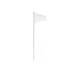 Placa de Golfe para Putter Plástico Removível Múltiplos Buracos Alvo Copo Bandeira Pequena Placa Exercitador de Putter