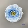Cabeza de camelia simulada, decoración de guía de camino para salón de bodas, accesorios de fotografía al aire libre, tocado DIY, accesorios de horquilla, guirnalda falsa