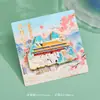 Imán de Refrigerador de Metal Harbin Beijing Hangzhou Nanjing Xiamen Shanghai Monumento de la Ciudad Guochao Wenchuang Imán de Refrigerador