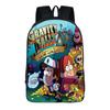 Mochila Escolar Infantil de Anime Transfronterizo de Gran Capacidad con Estampado de Dibujos Animados, Mochila Cómoda Transpirable que Reduce la Carga, Bolsa para Computadora