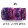 Cebolla de terciopelo de color degradado con lazo, cinta, accesorios para prendas, accesorios para el cabello DIY, material, cinta brillante, decoración