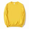 Ropa de trabajo delgada de cuello redondo personalizada de manga larga suéter pullover de primavera y otoño ropa de clase para fiesta DIY logotipo bordado estampado para hombre y mujer
