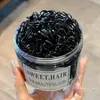 Faixa de cabelo de elástico infantil para menina, anel de cabelo elástico alto, acessórios de cabelo para meninas, não machuca o cabelo, corda de cabelo fofa, adorno de cabeça