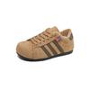 Tênis de Treino Retro Alemão para Mulheres, Novo Versátil Outono e Inverno 2025, Sapatos Esportivos Casuais, Sapatos Femininos de Veludo Fino